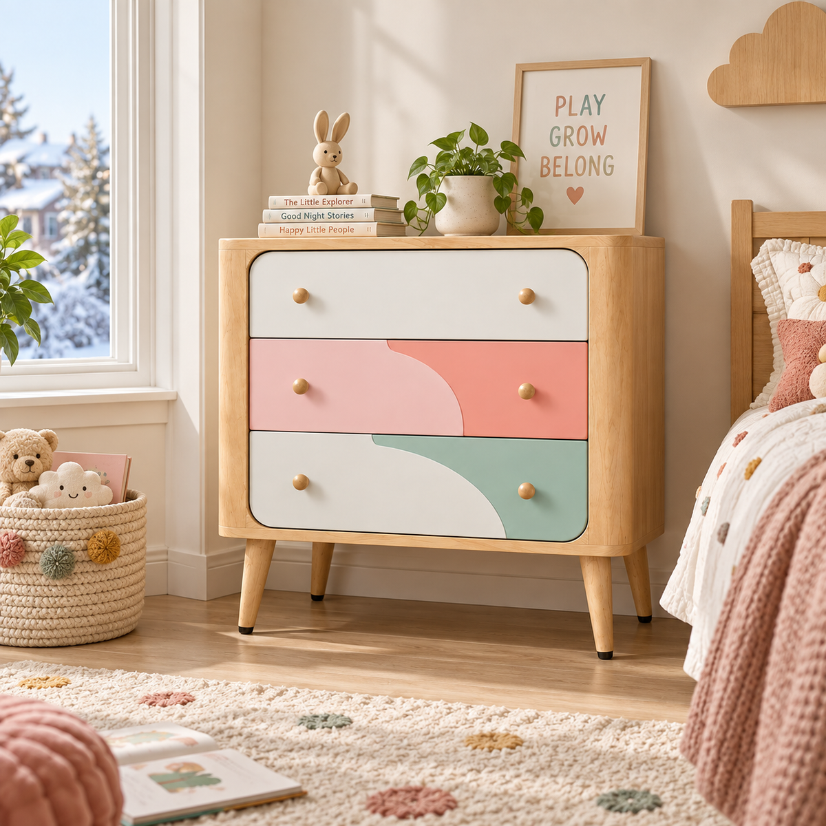 Poppy chest of drawers