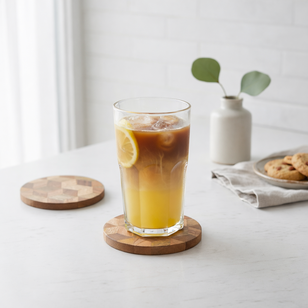 Rhombus Wooden Coasters (Set of 4)