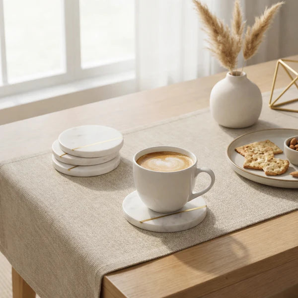 Lumen Marble Coasters