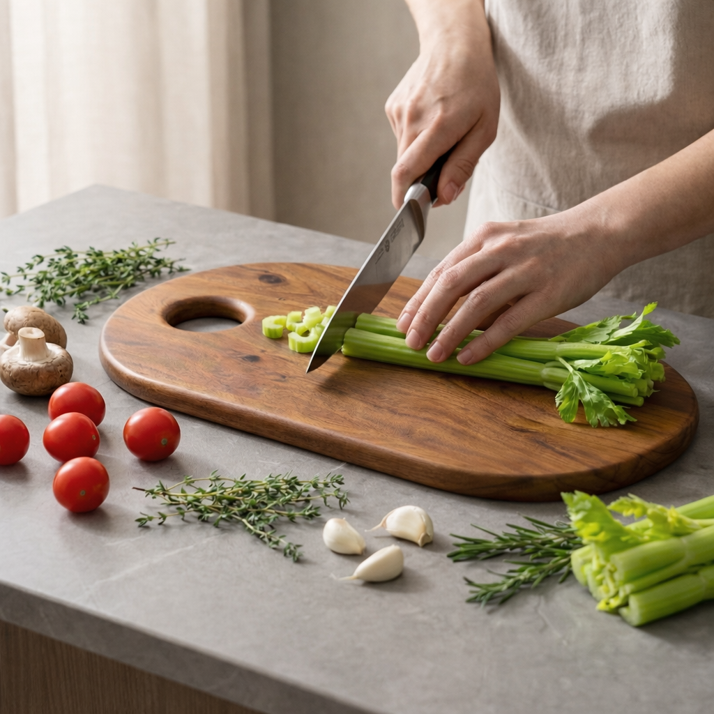 Linea Wooden Serving Board