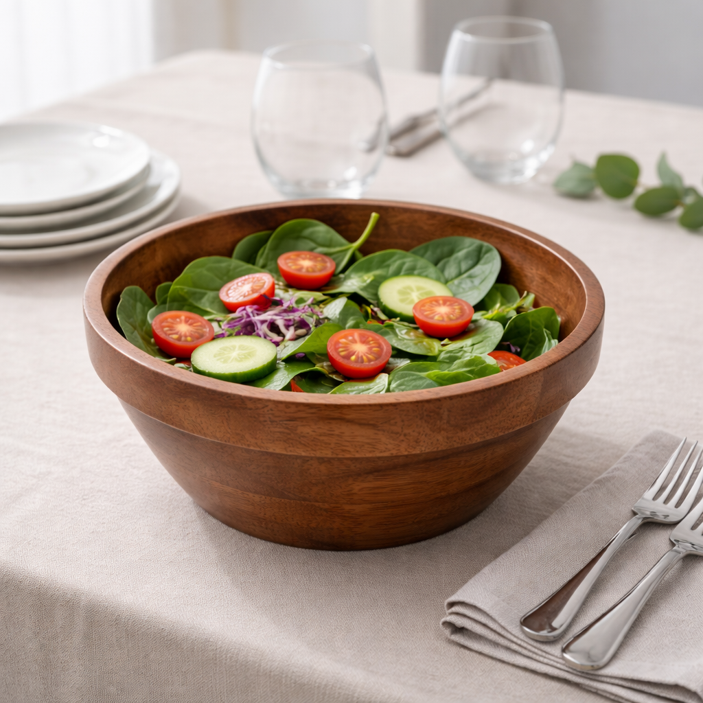 Grove Wooden Bowl Set (Set of 3)