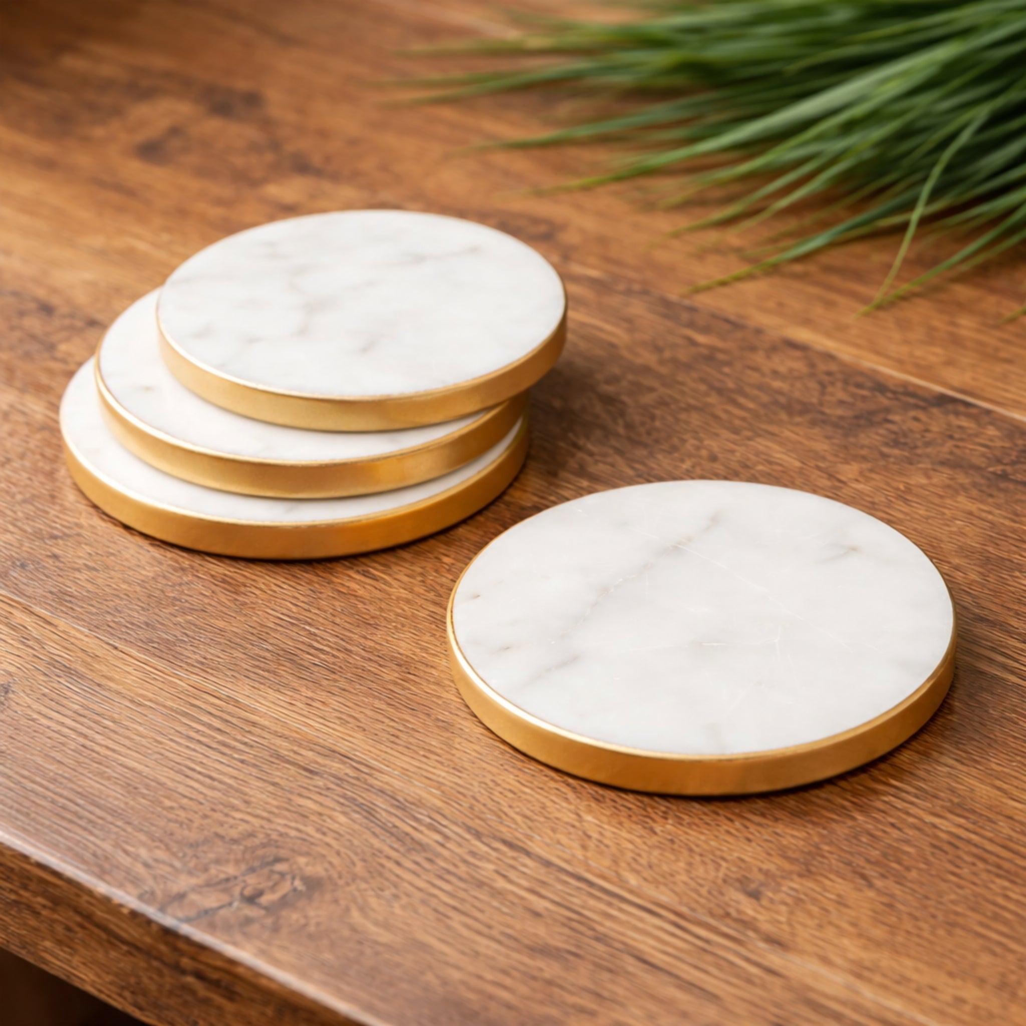 Halo Marble Coasters (Set of 4)