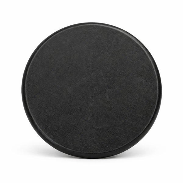 Obsidian Round Wooden Coasters
