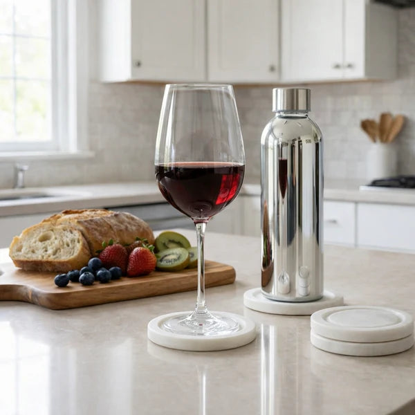 Swirl Marble Coasters (Set of 4)