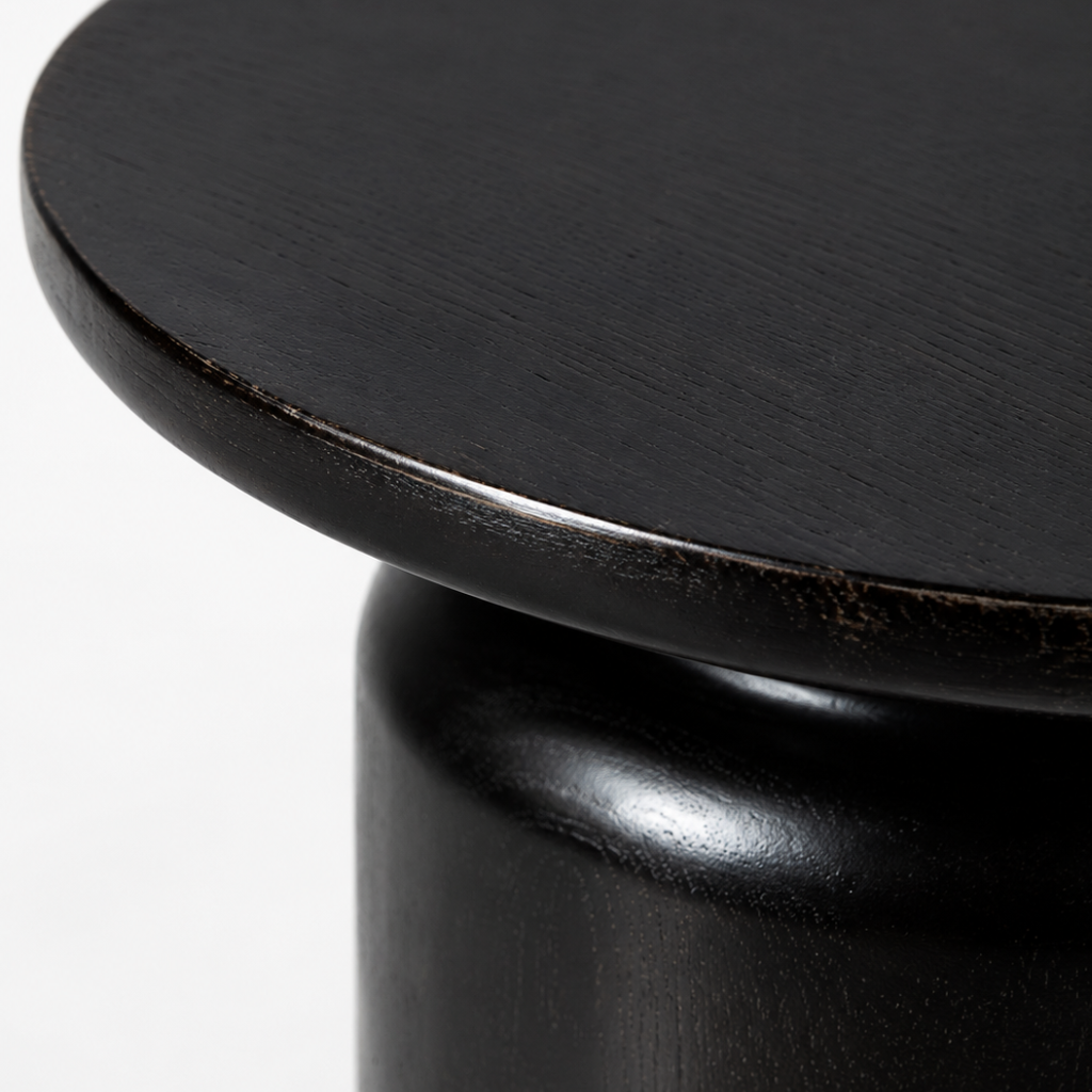 Obsidian Side Table