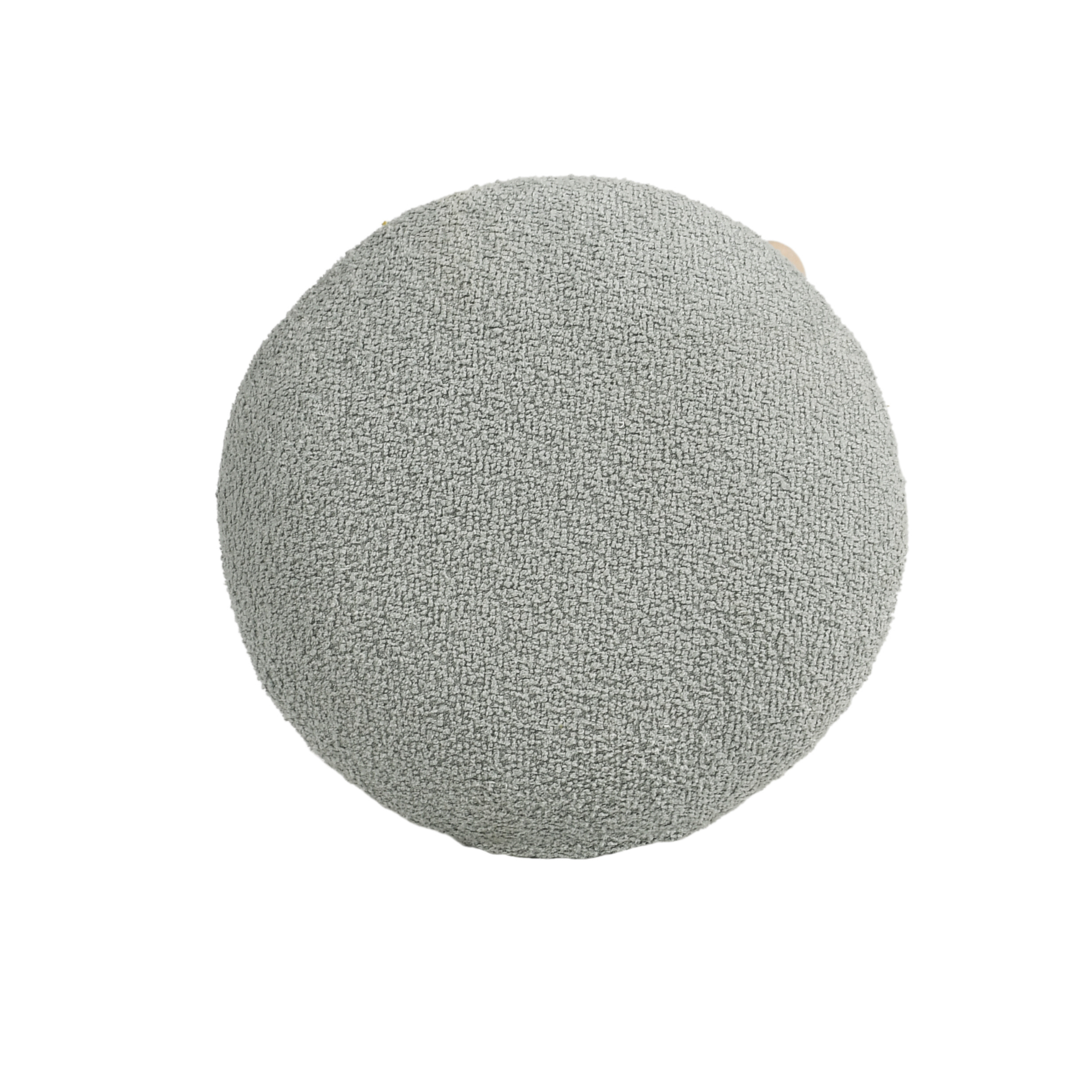 Dot Upholstered Wooden Stool – Olive Green
