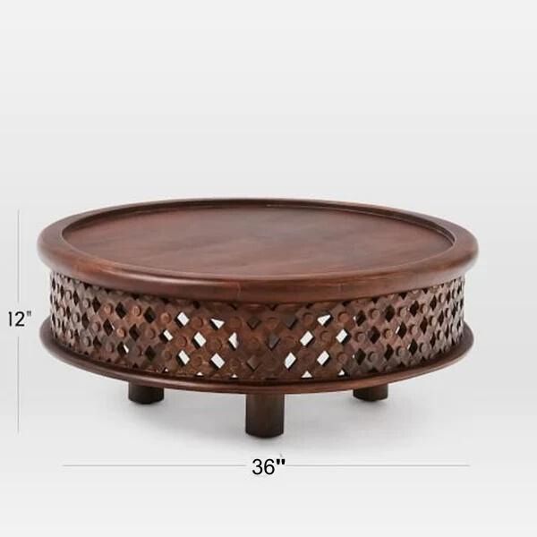 Solid Mango Wood Coffee Table