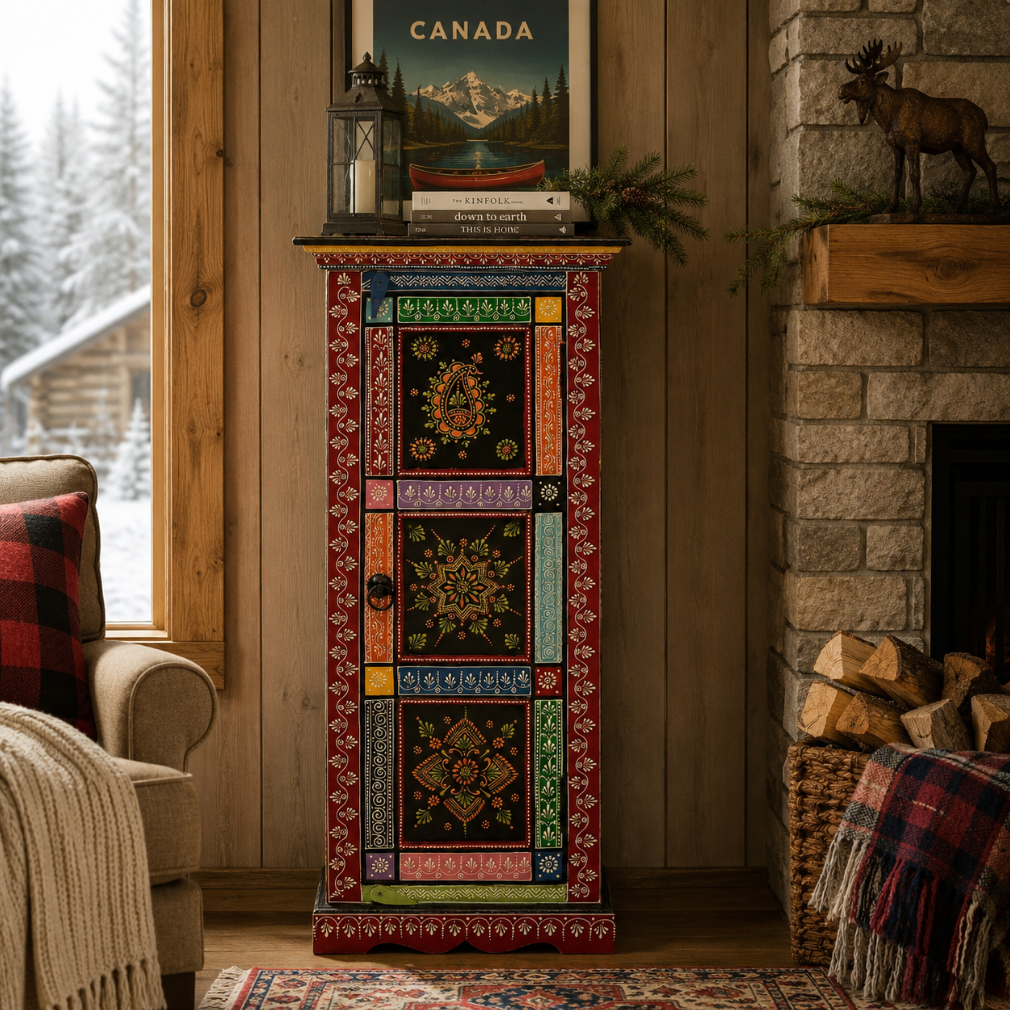 Midnight Folk Cabinet