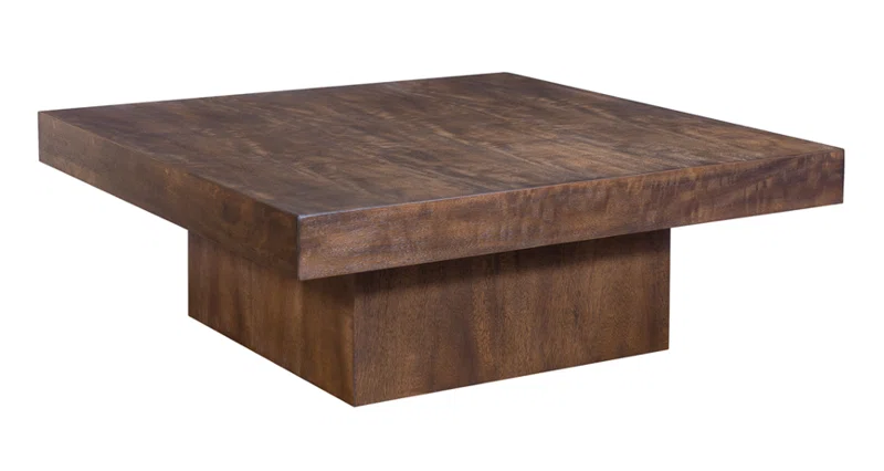 Nova Coffee Table | Mango Solid Wood | Square Top