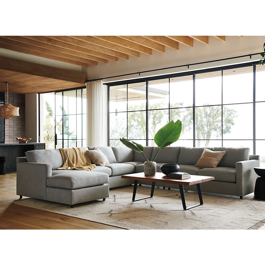 Fusion Coffee Table | Live Edge Solid Wood | Metal Legs