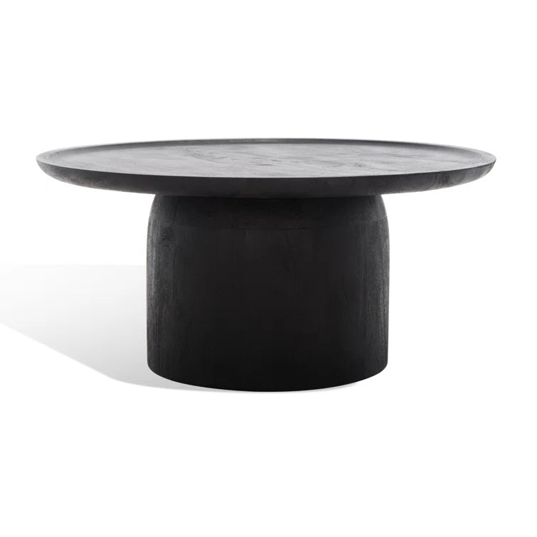 Raven Coffee Table | Mango Solid Wood | Round Top