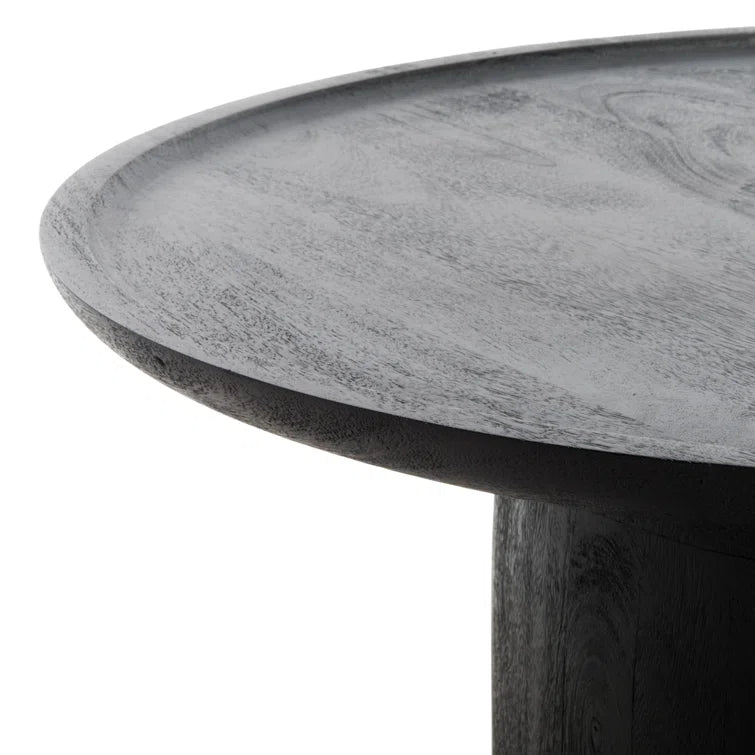 Raven Coffee Table | Mango Solid Wood | Round Top