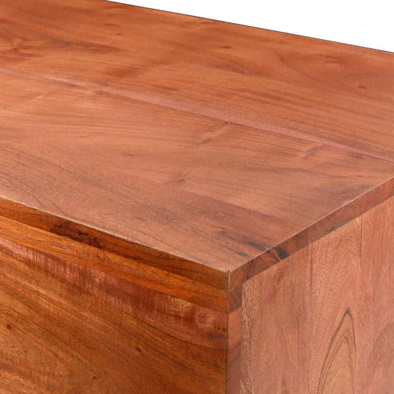 Acacia Solid Wood Coffee Table 