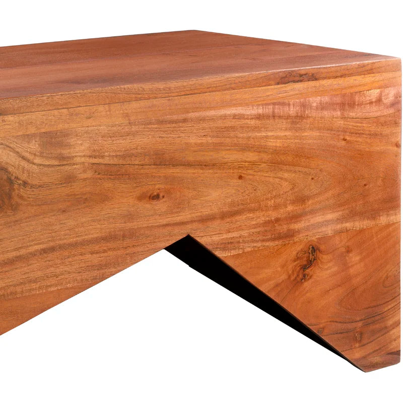 Acacia Solid Wood Coffee Table 