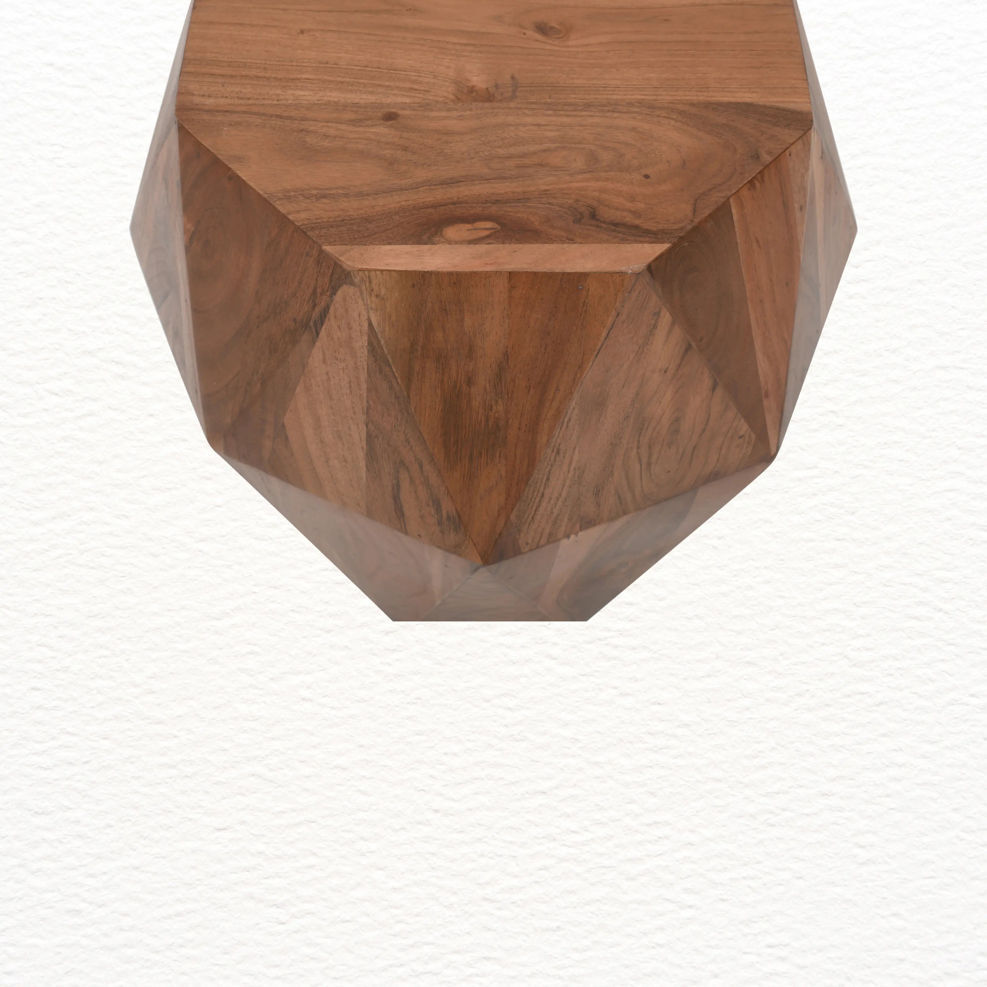 Imperial End Table | Acacia Wood | Diamond Shape