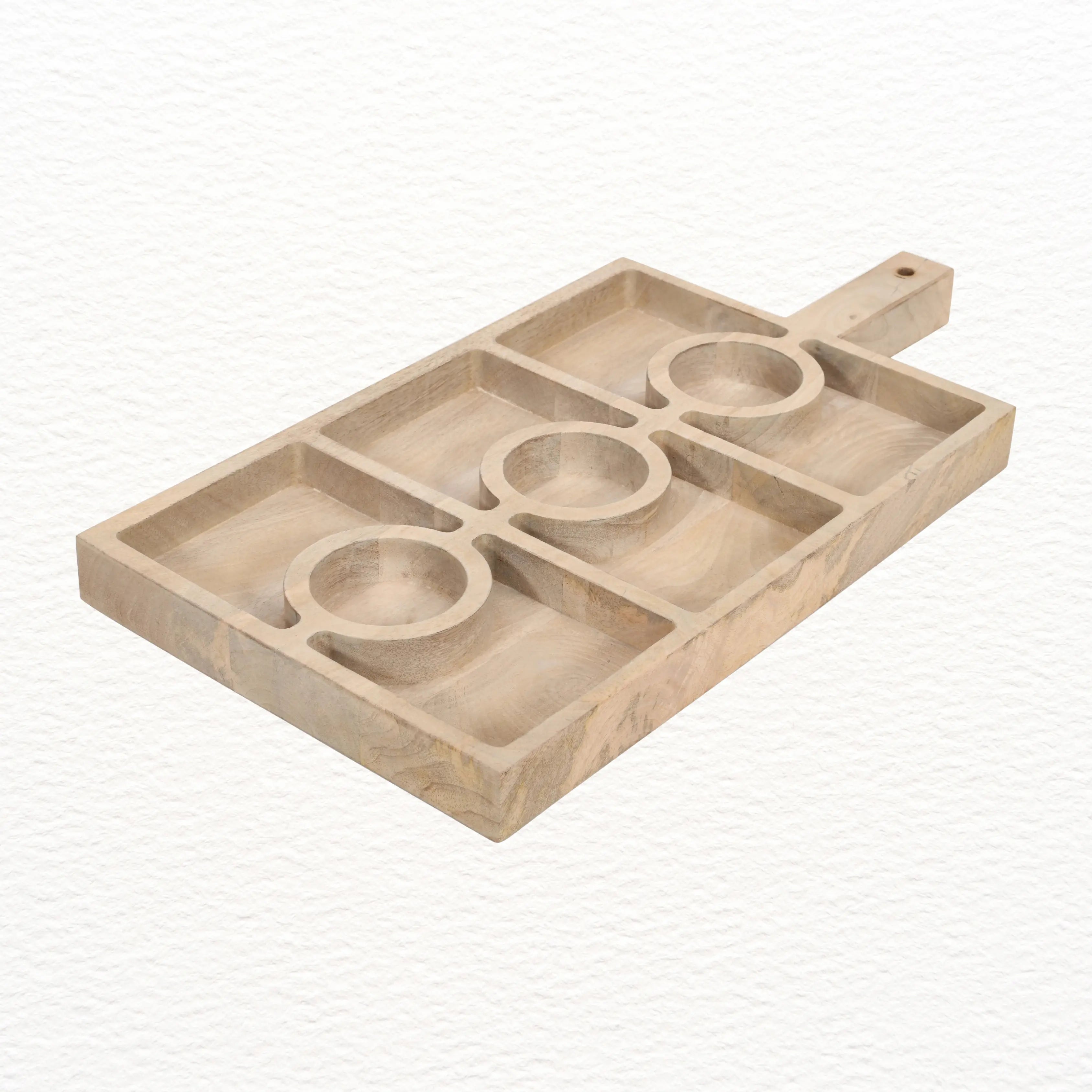 SAVVY Sectioned Serving Board